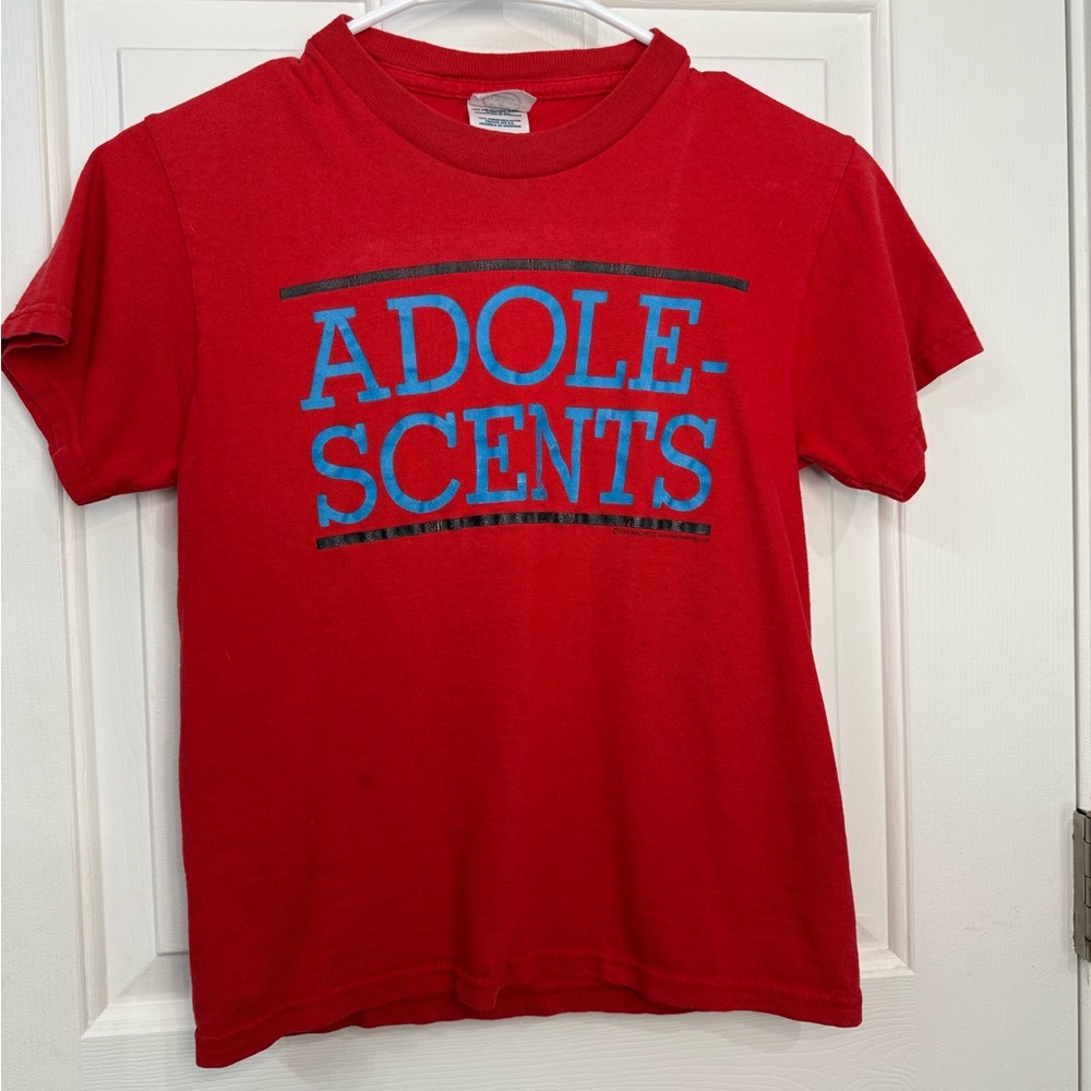 Adolescents punk band t-shirt. Boys small